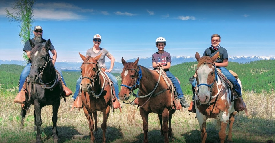 horseback riding kalispell montana