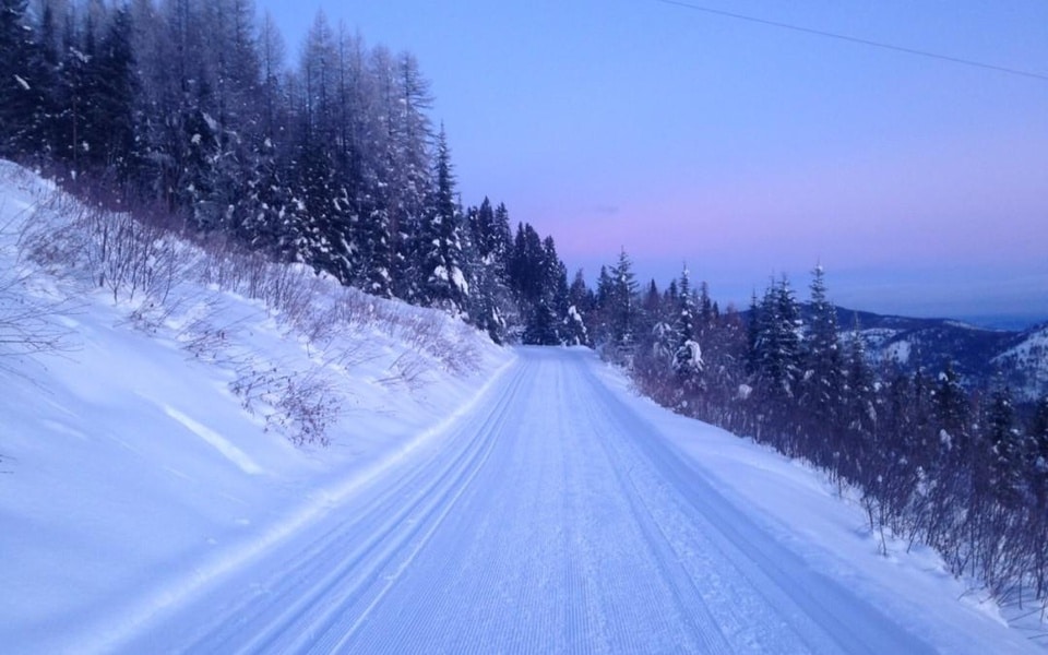 xc cross country skiing lakeside kalispell somers montana